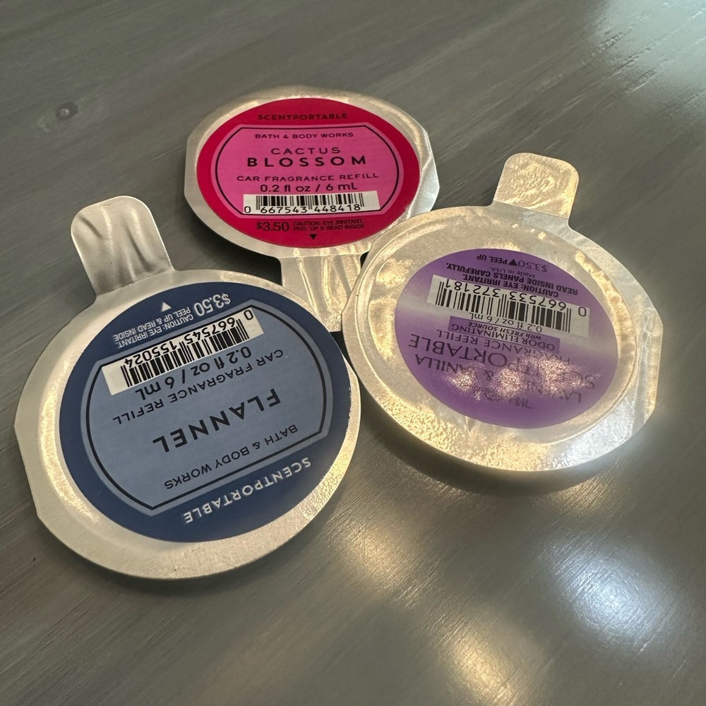 Bath & Body Works Car Fragrance Refills - Set of 3
